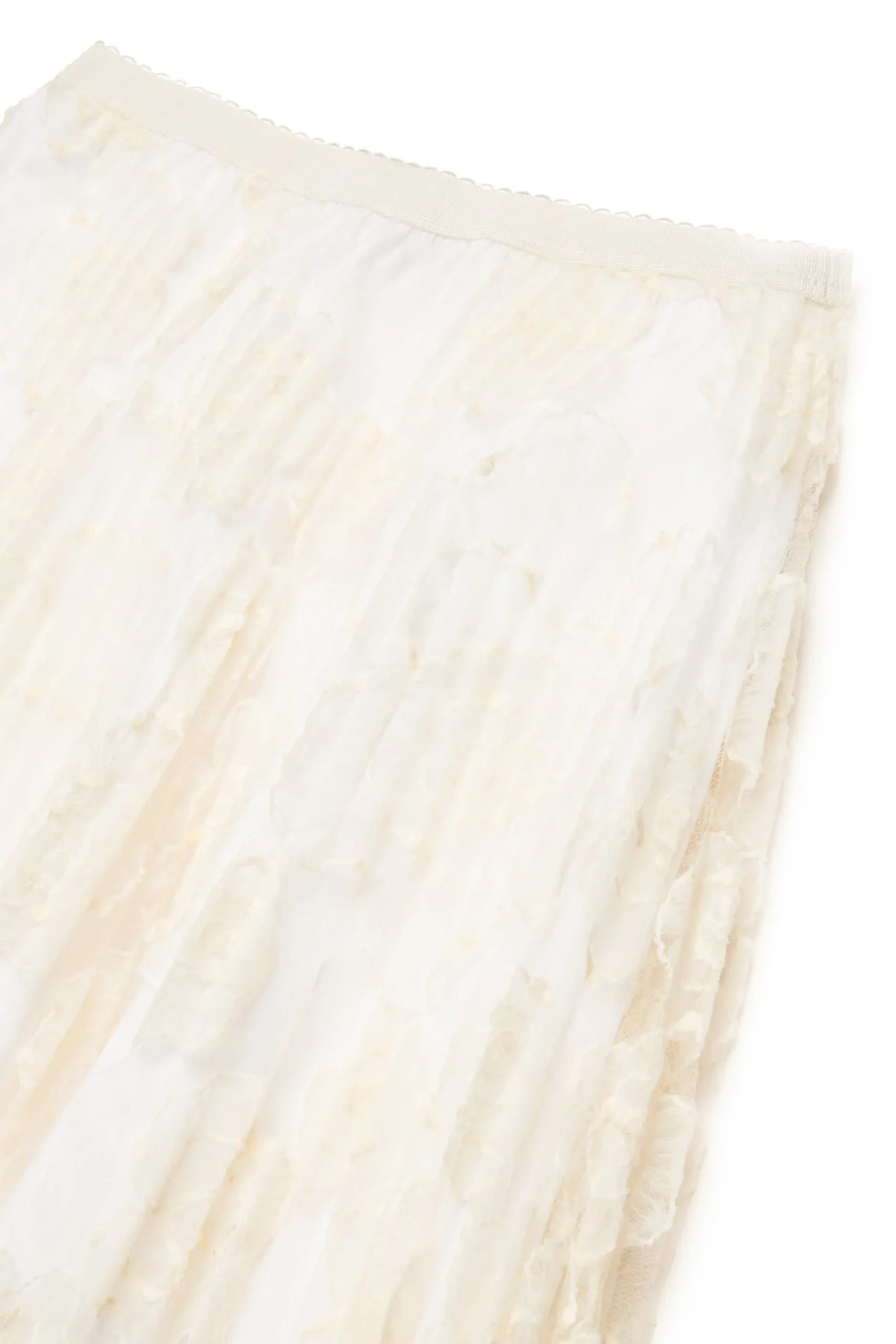 N°21 Gonna con fiori in organza ricamata | Gonne