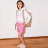 N°21 Gonna in cotone con maxi paillettes | Gonne