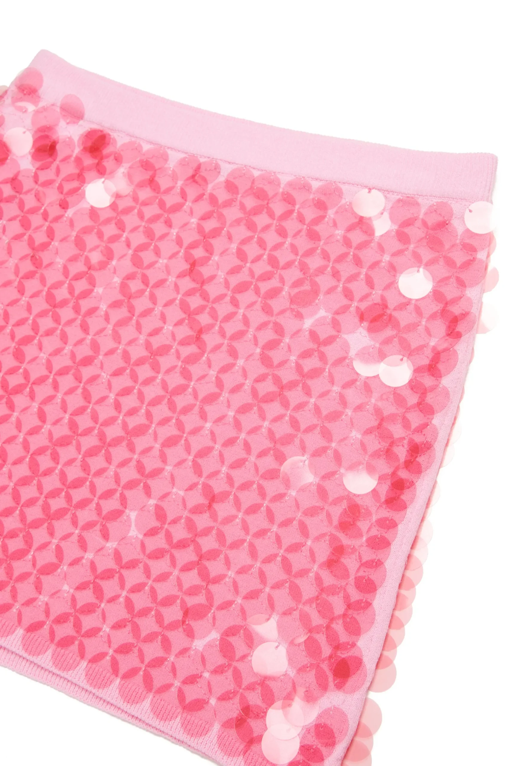 N°21 Gonna in cotone con maxi paillettes | Gonne