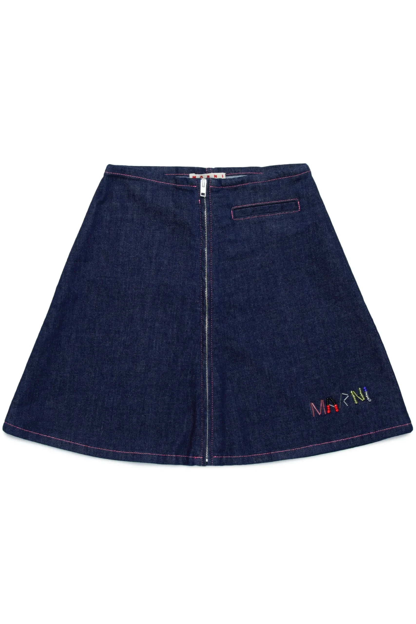 MARNI Gonna in denim blu scuro | Bambino Gonne | Denim-Mania