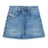 DIESEL Gonna in denim blu vintage | Bambino Gonne | Denim-Mania