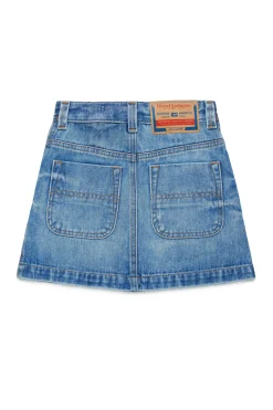 DIESEL Gonna in denim blu vintage | Bambino Gonne | Denim-Mania
