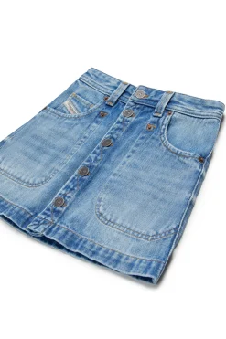 DIESEL Gonna in denim blu vintage | Bambino Gonne | Denim-Mania