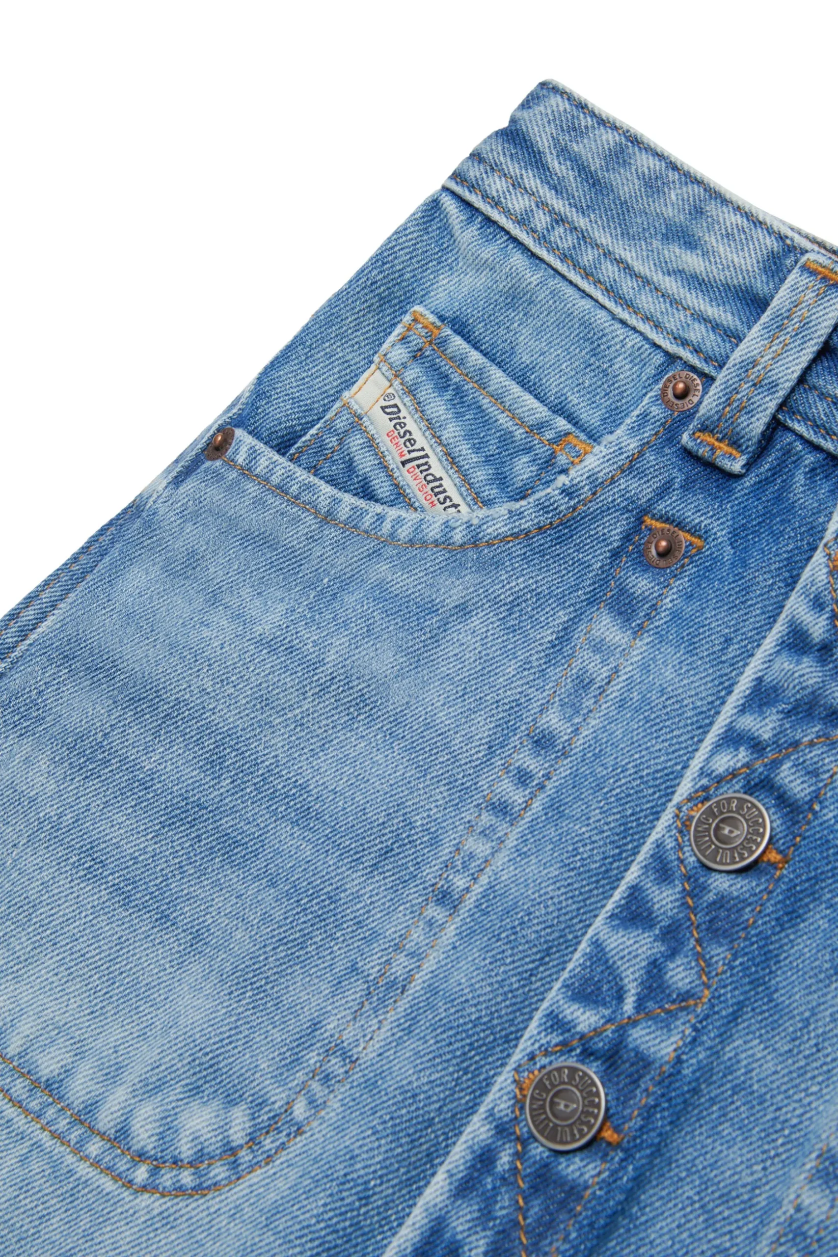 DIESEL Gonna in denim blu vintage | Bambino Gonne | Denim-Mania