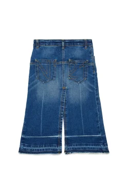 N°21 Gonna in denim effetto vissuto | Gonne