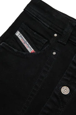 DIESEL Gonna in denim nero | Bambino Gonne | Denim-Mania