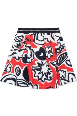 MARNI Gonna in felpa allover Blossom | Gonne
