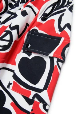 MARNI Gonna in felpa allover Blossom | Gonne