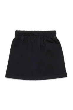 DIESEL Gonna in felpa con logo Oval D | Gonne