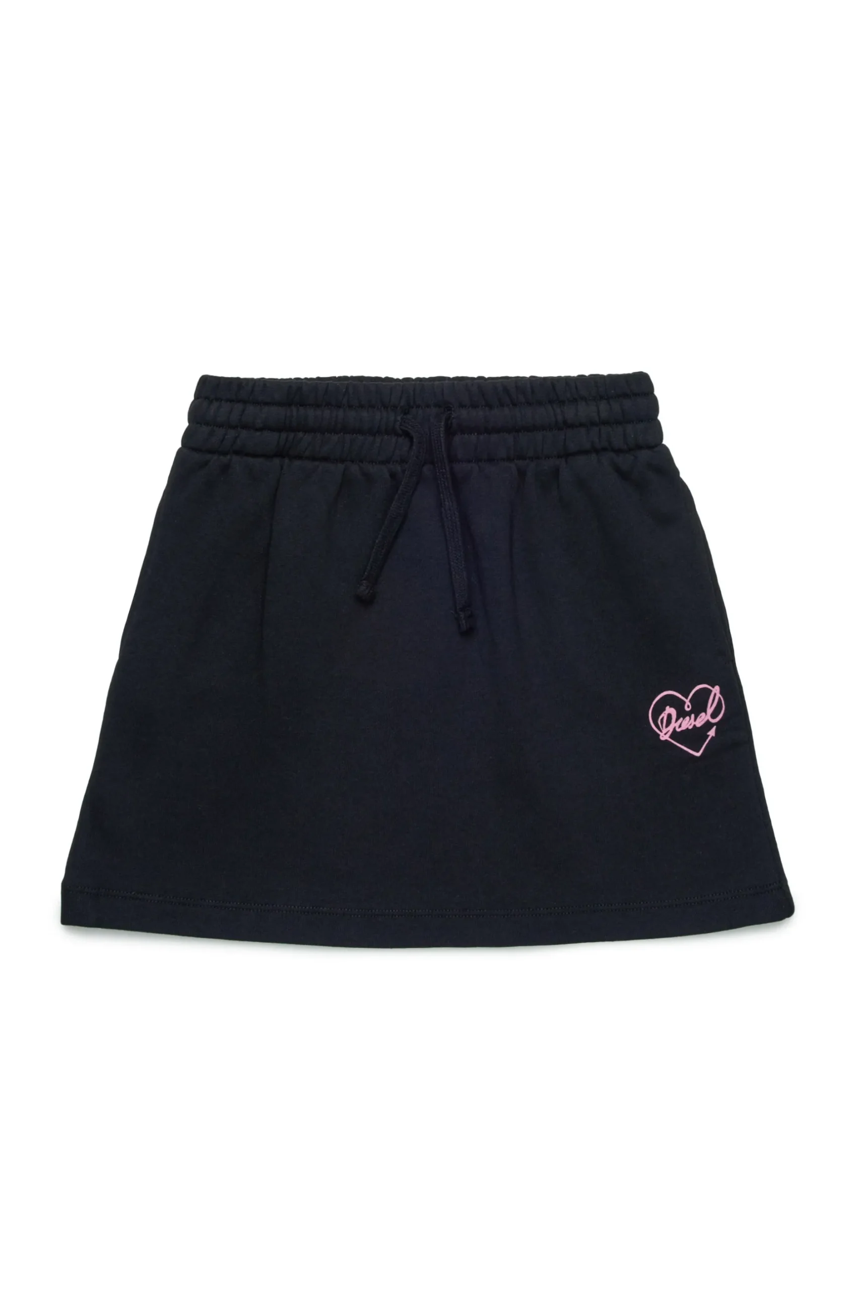 DIESEL Gonna in felpa con stampa Heart | Gonne