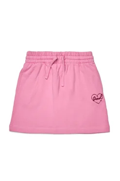 DIESEL Gonna in felpa con stampa Heart | Gonne
