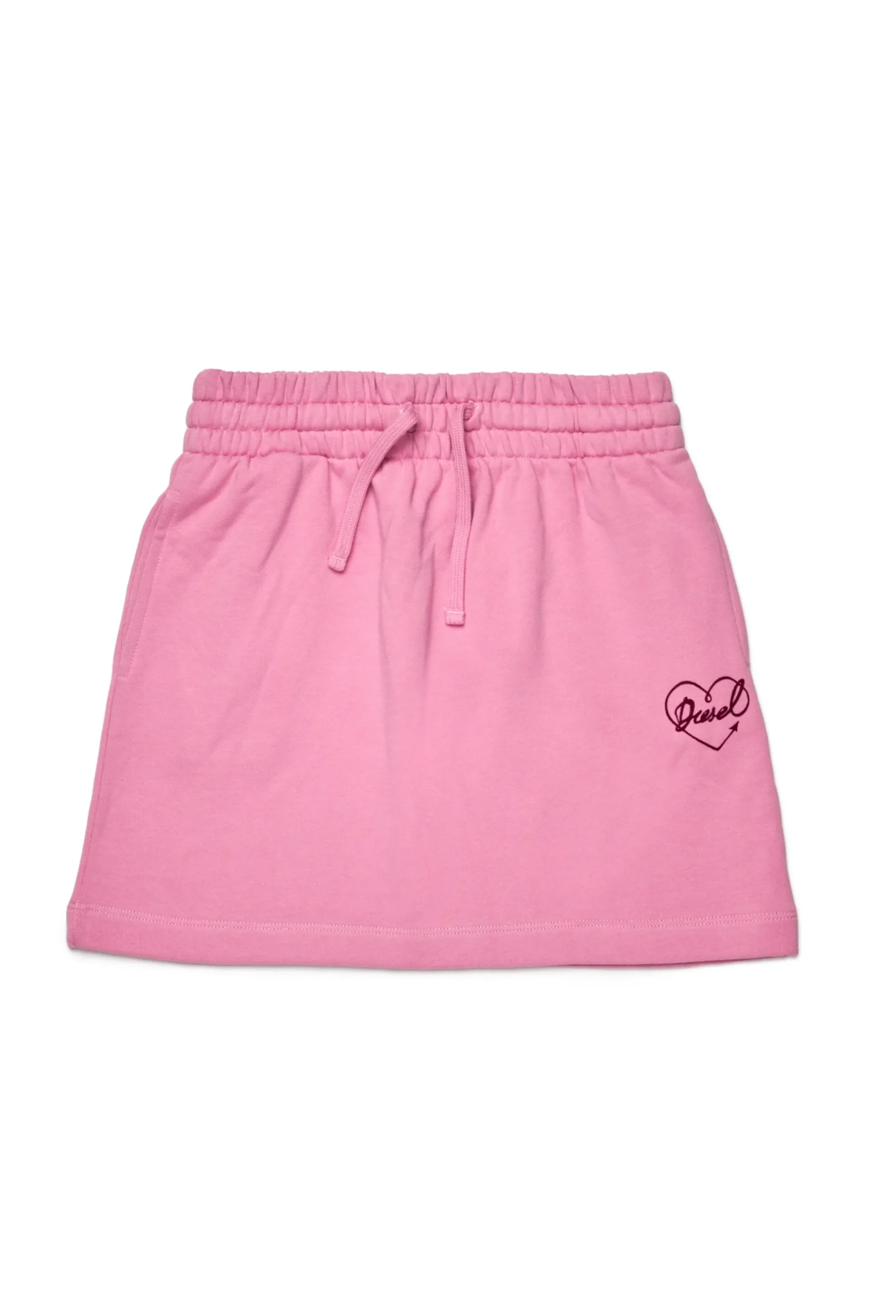 DIESEL Gonna in felpa con stampa Heart | Gonne
