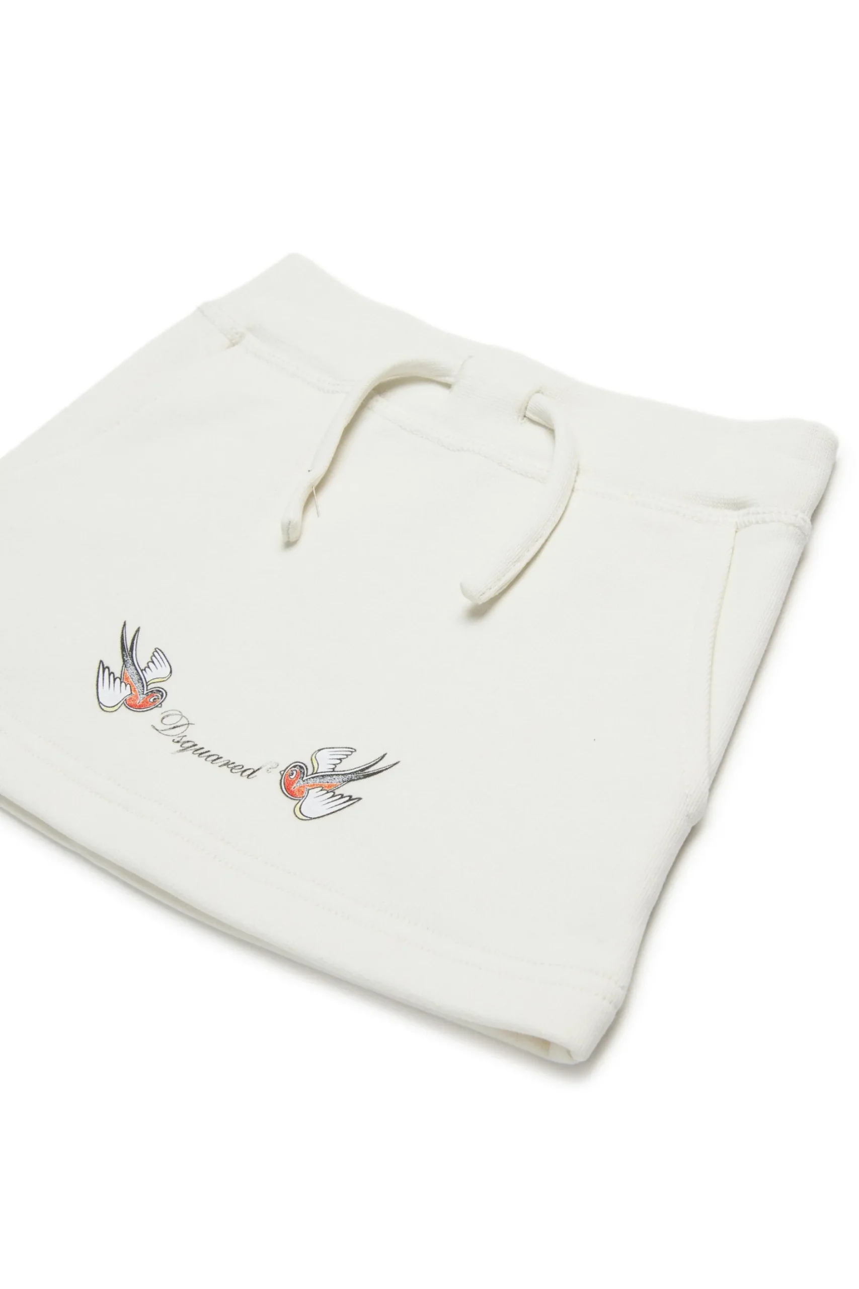 DSQUARED2 Gonna in felpa con stampa Birds | Gonne