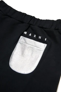 MARNI Gonna in felpa con taschino mylar | Gonne
