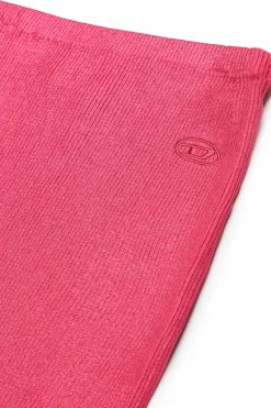 DIESEL Gonna in maglia a coste effetto mylar | Gonne