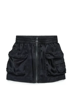 DIESEL Gonna in satin stile utility | Gonne