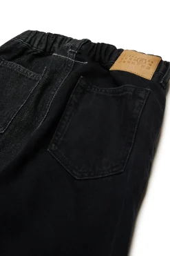 MM6 MAISON MARGIELA Jeans bicolor con lettering | Bambino Jeans | Denim-Mania