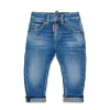 DSQUARED2 Jeans blu medio con abrasioni | Bambino Jeans | Denim-Mania