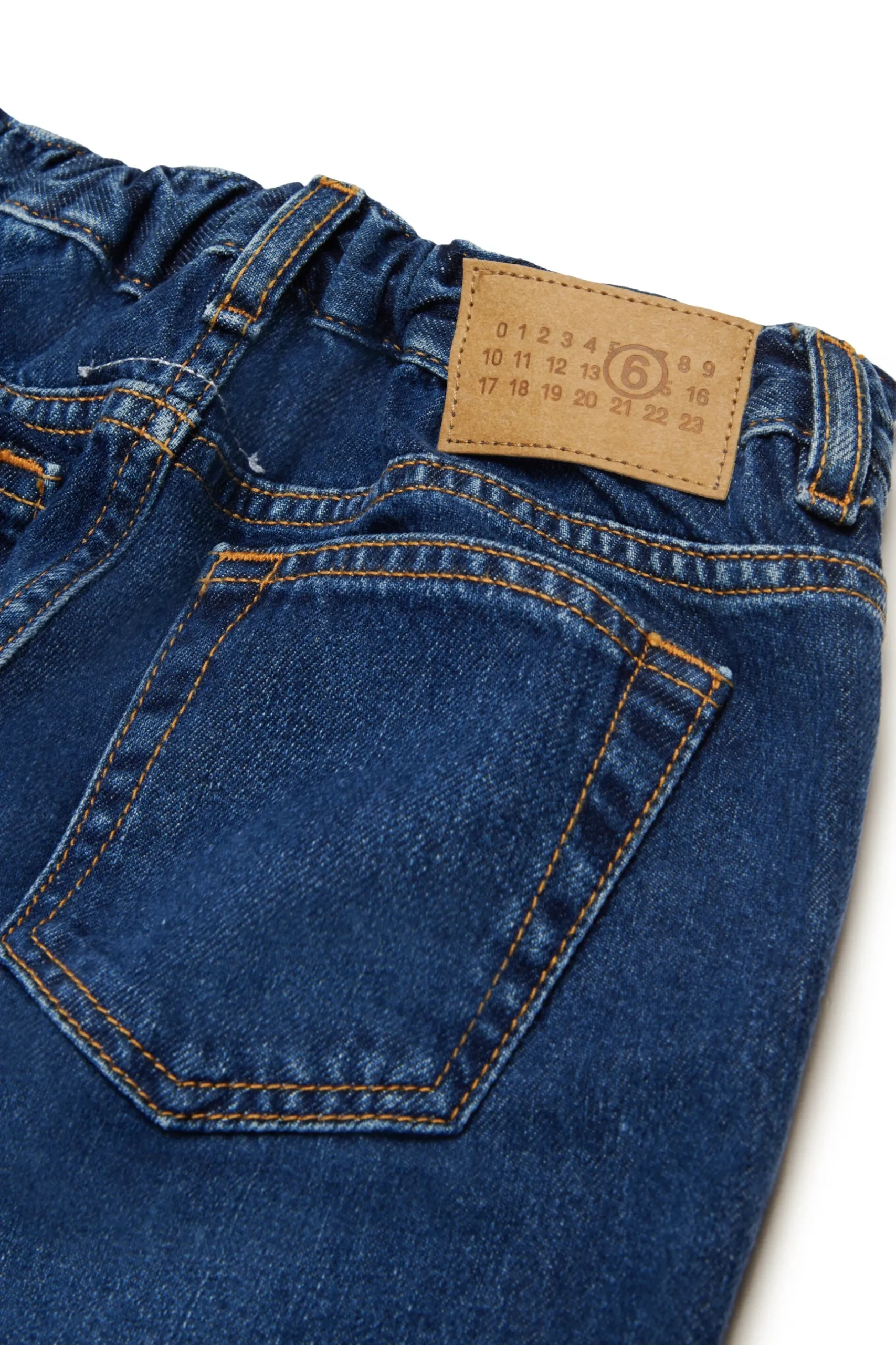 MM6 MAISON MARGIELA Jeans blu medio sfumato | Bambino Jeans | Denim-Mania