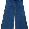 MM6 MAISON MARGIELA Jeans bootcut blu medio | Bambino Jeans | Denim-Mania