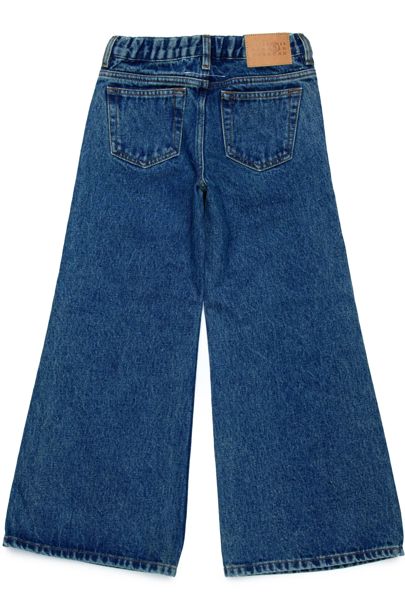 MM6 MAISON MARGIELA Jeans bootcut blu medio | Bambino Jeans | Denim-Mania