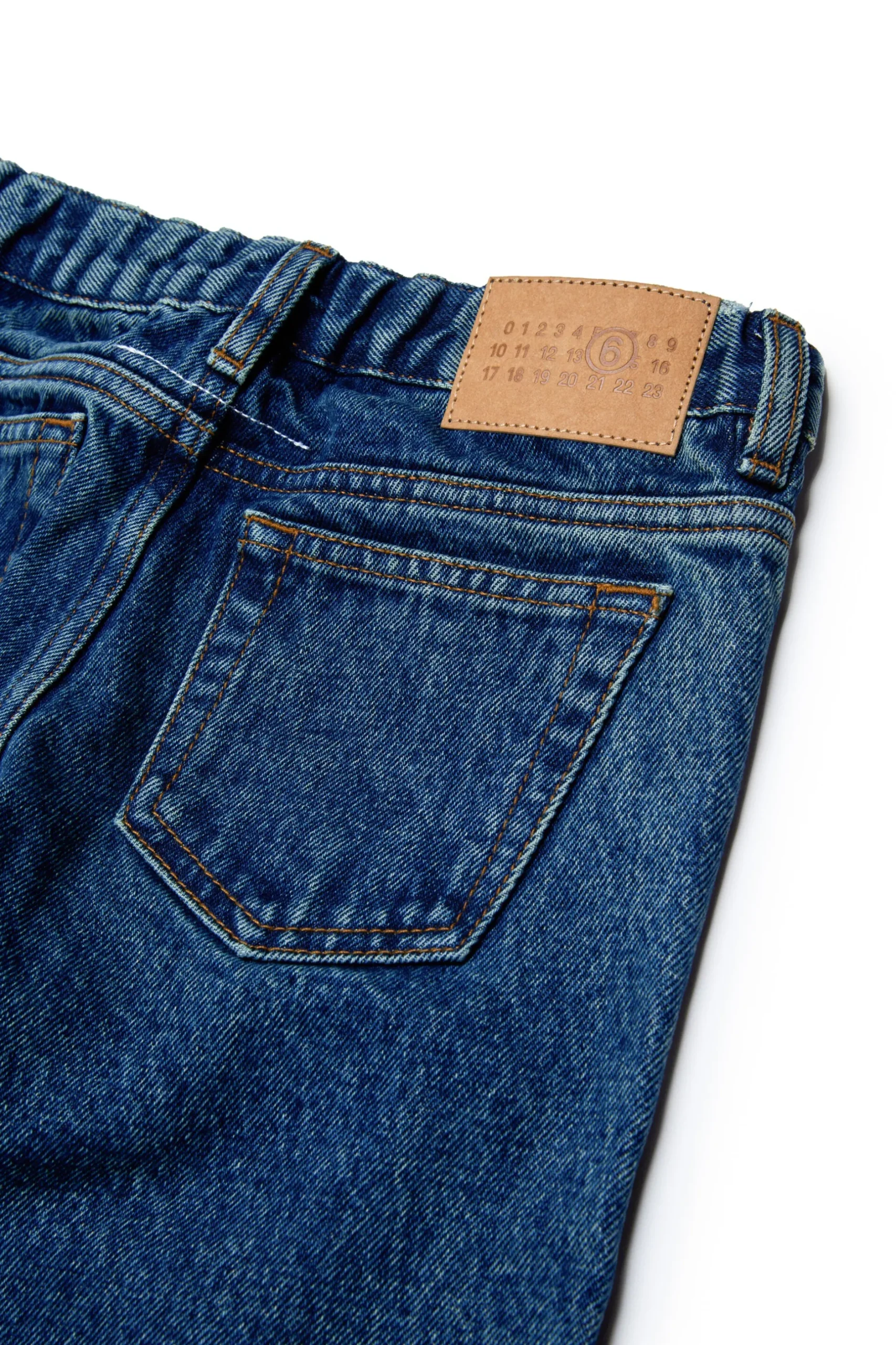 MM6 MAISON MARGIELA Jeans bootcut blu medio | Bambino Jeans | Denim-Mania
