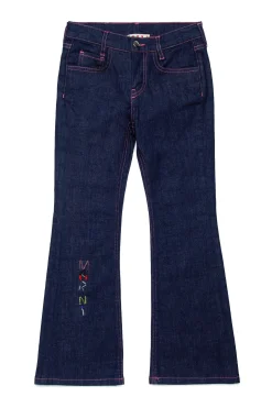 MARNI Jeans bootcut blu scuro | Bambino Jeans | Denim-Mania
