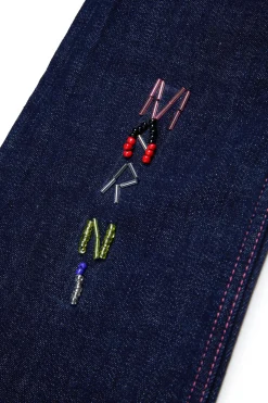 MARNI Jeans bootcut blu scuro | Bambino Jeans | Denim-Mania