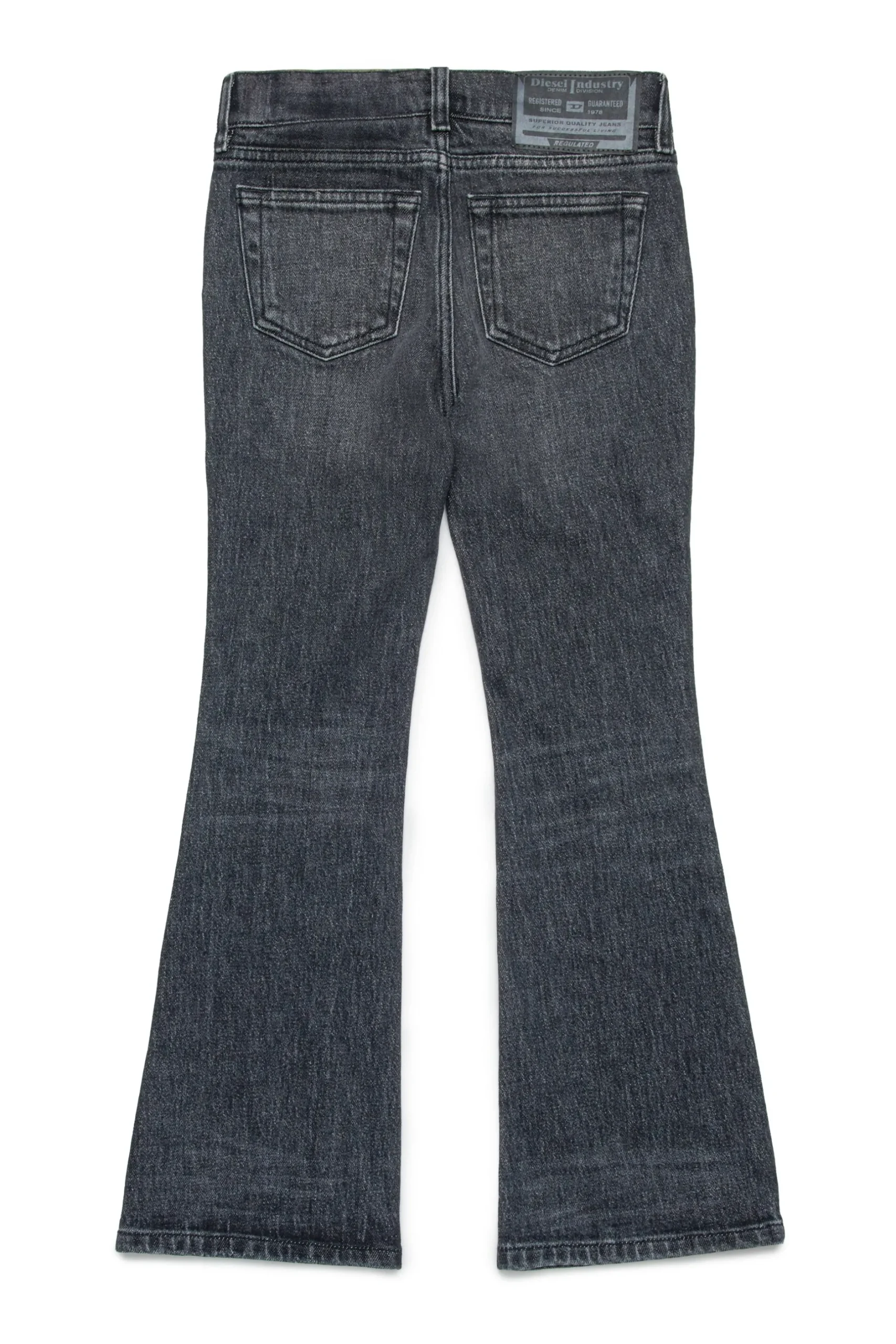 DIESEL Jeans bootcut nero con fibbia - 1969 D-Ebbey | Bambino Jeans | Denim-Mania