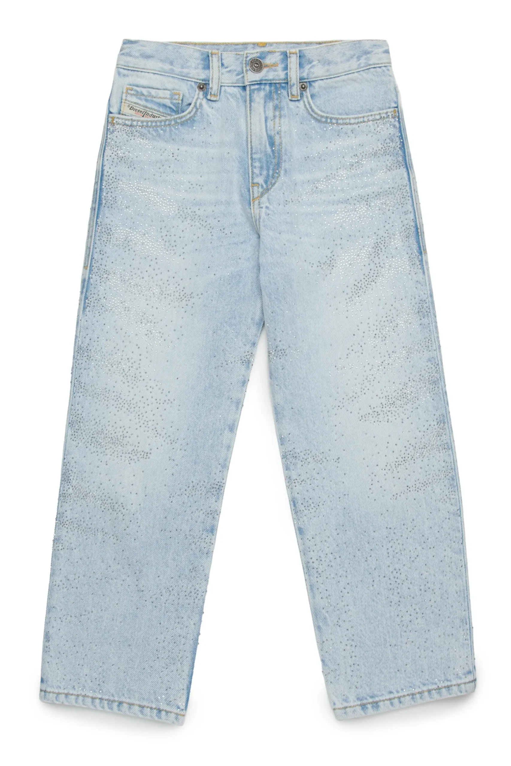 DIESEL Jeans boyfriend chiaro con microstones - 2016 | Bambino Jeans | Denim-Mania