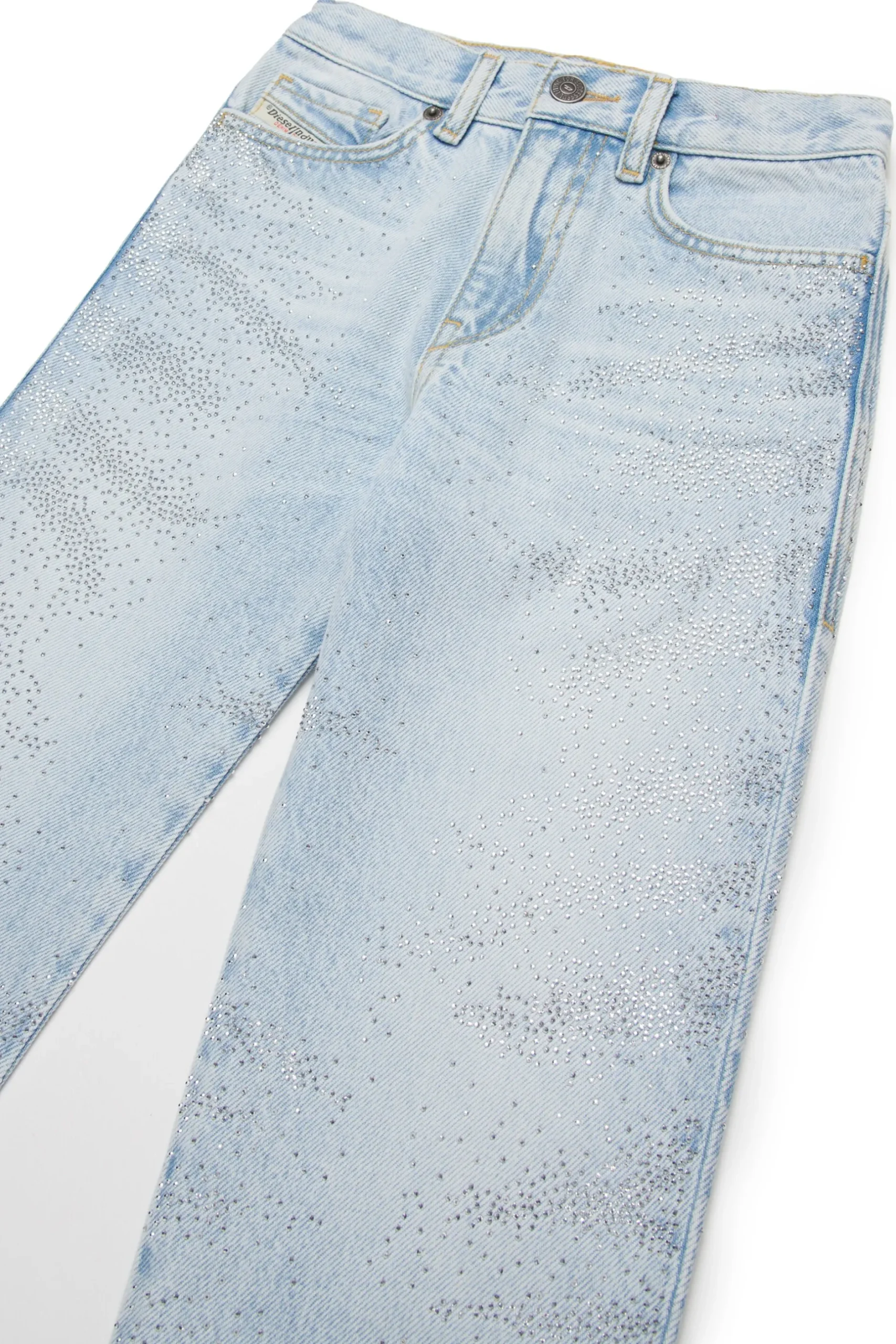 DIESEL Jeans boyfriend chiaro con microstones - 2016 | Bambino Jeans | Denim-Mania