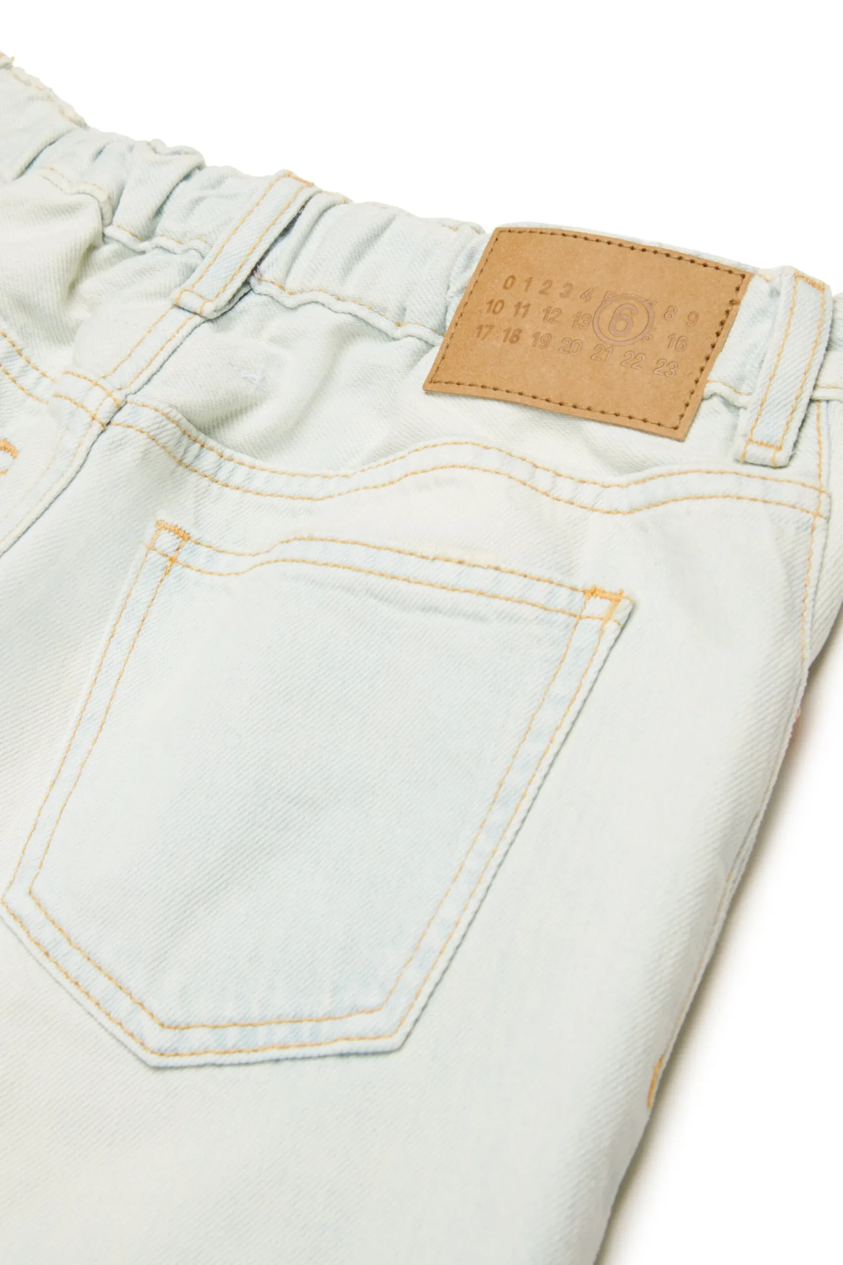 MM6 MAISON MARGIELA Jeans chiaro effetto vissuto | Bambino Jeans | Denim-Mania