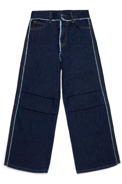 MARNI Jeans scuro con dettagli sfrangiati | Bambino Jeans | Party Looks