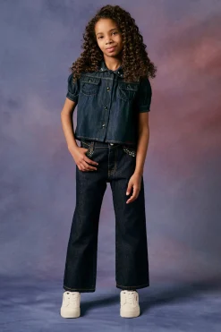 MARNI Jeans scuro con rhinestones | Jeans