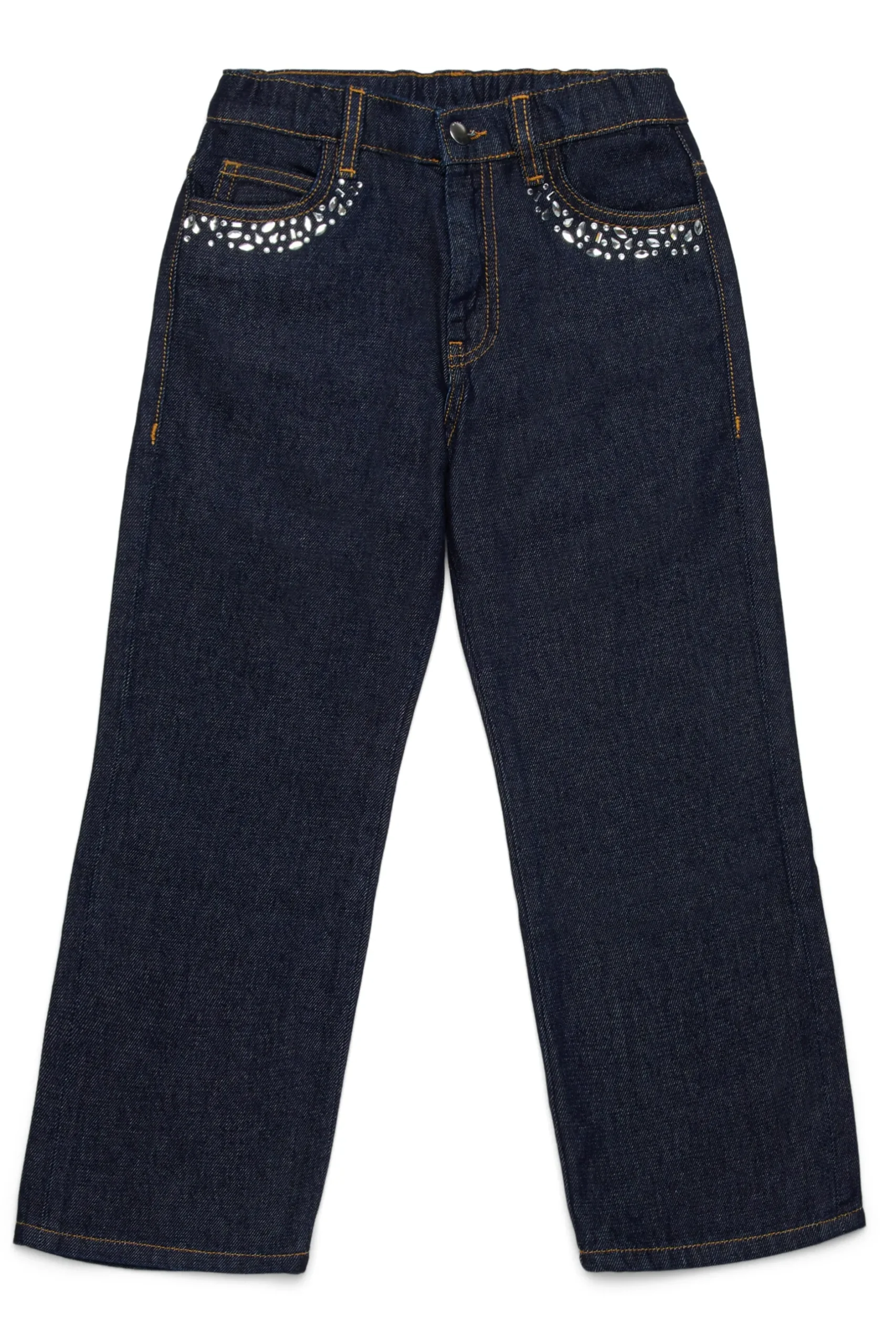 MARNI Jeans scuro con rhinestones | Jeans