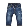 DSQUARED2 Jeans scuro con rotture | Bambino Denim-Mania | Denim-Mania