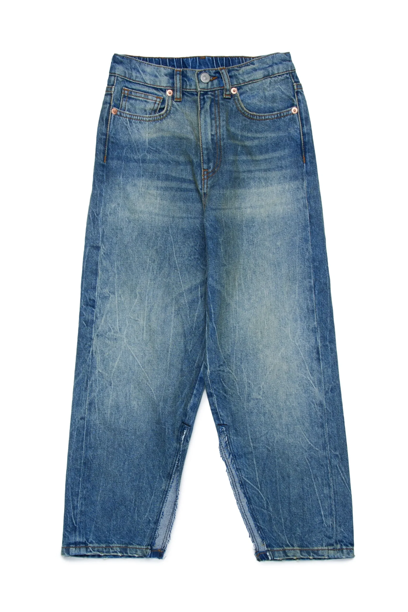 MM6 MAISON MARGIELA Jeans sfumato con splits | Bambino Jeans | Denim-Mania