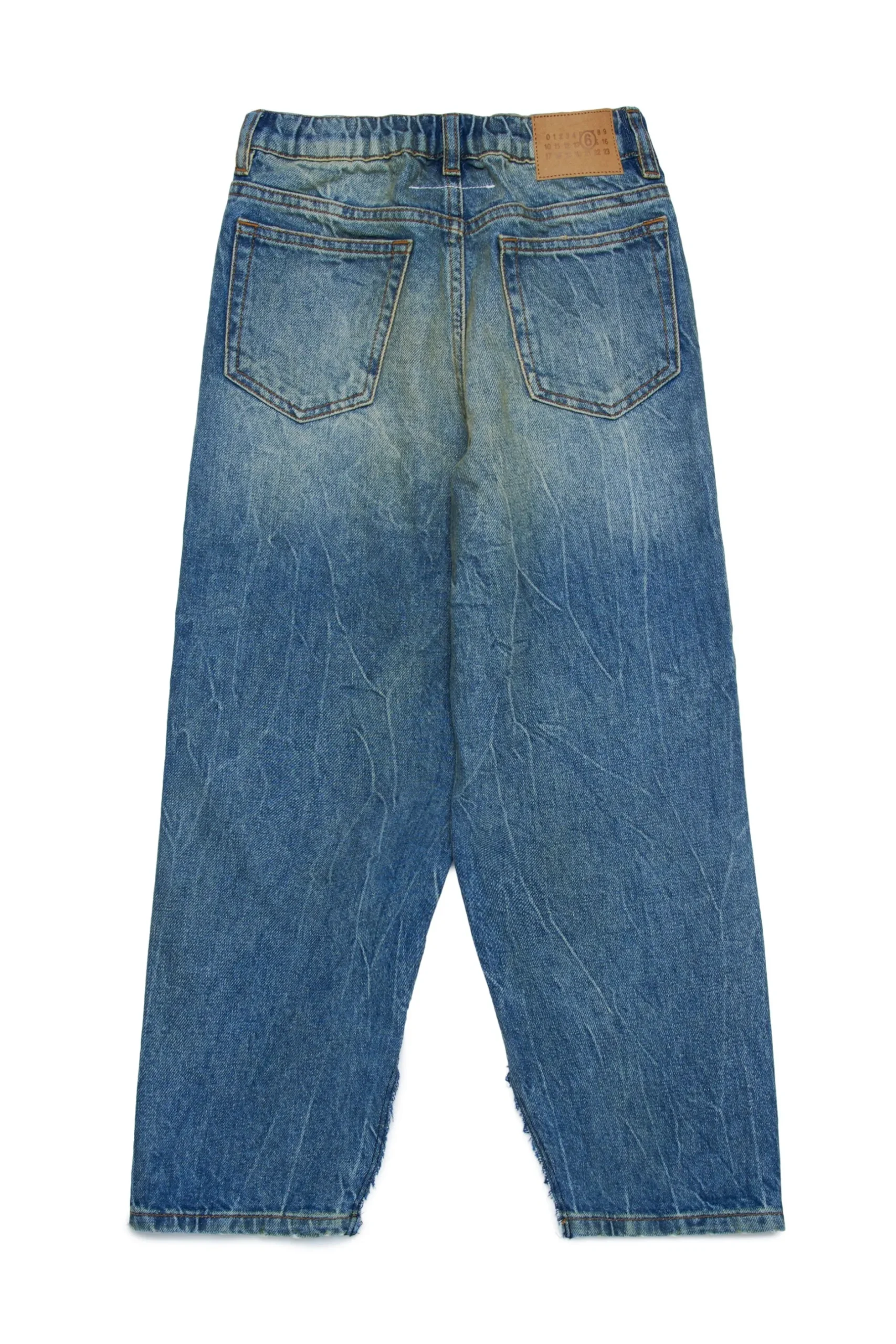 MM6 MAISON MARGIELA Jeans sfumato con splits | Bambino Jeans | Denim-Mania