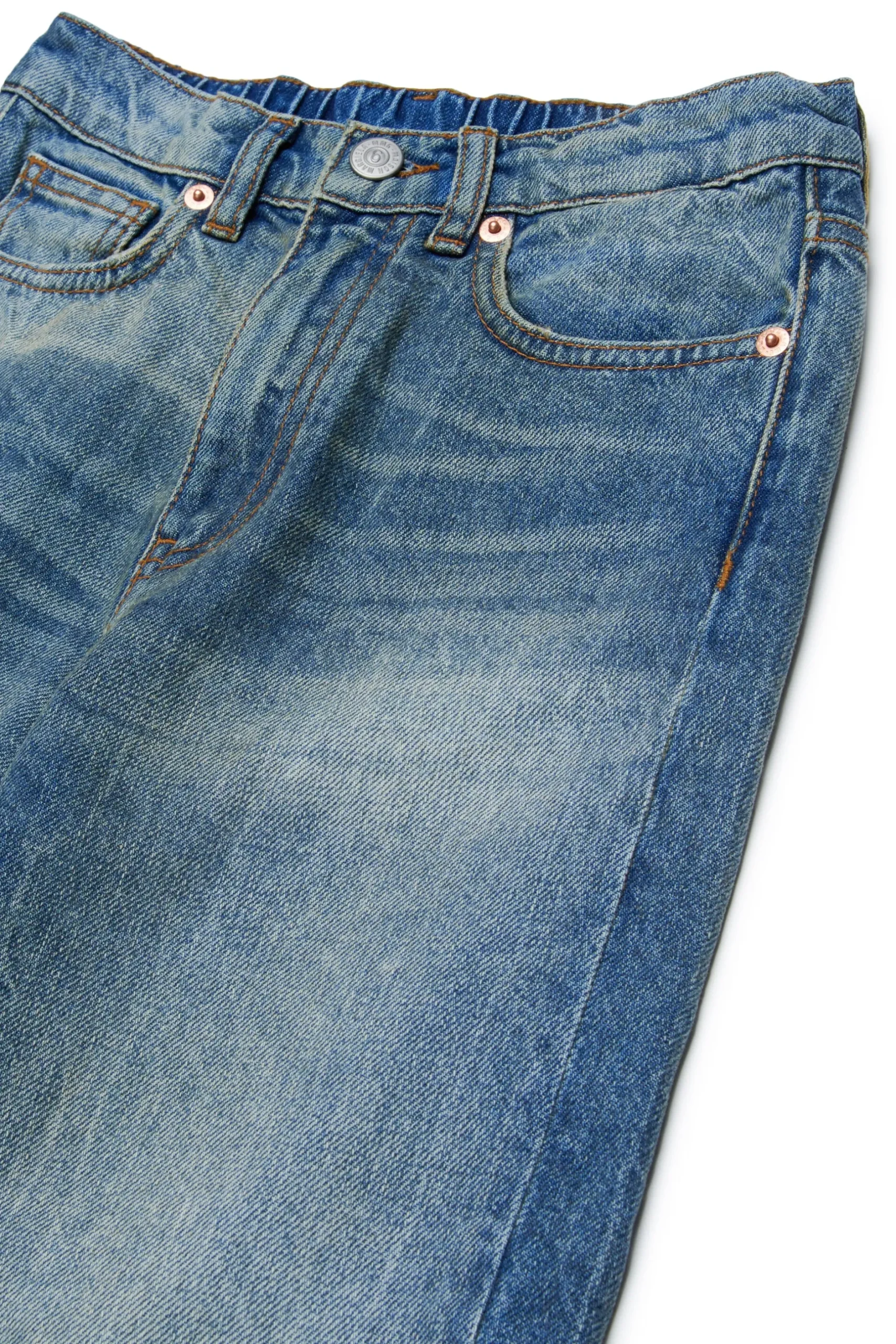 MM6 MAISON MARGIELA Jeans sfumato con splits | Bambino Jeans | Denim-Mania