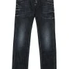 DSQUARED2 Jeans skinny nero sfumato - Cool Guy | Bambino Denim-Mania | Denim-Mania