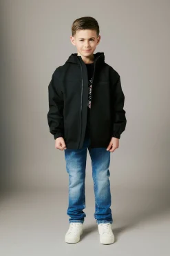 DSQUARED2 Jeans straight blu medio con abrasioni - 642 | Bambino Jeans | Denim-Mania