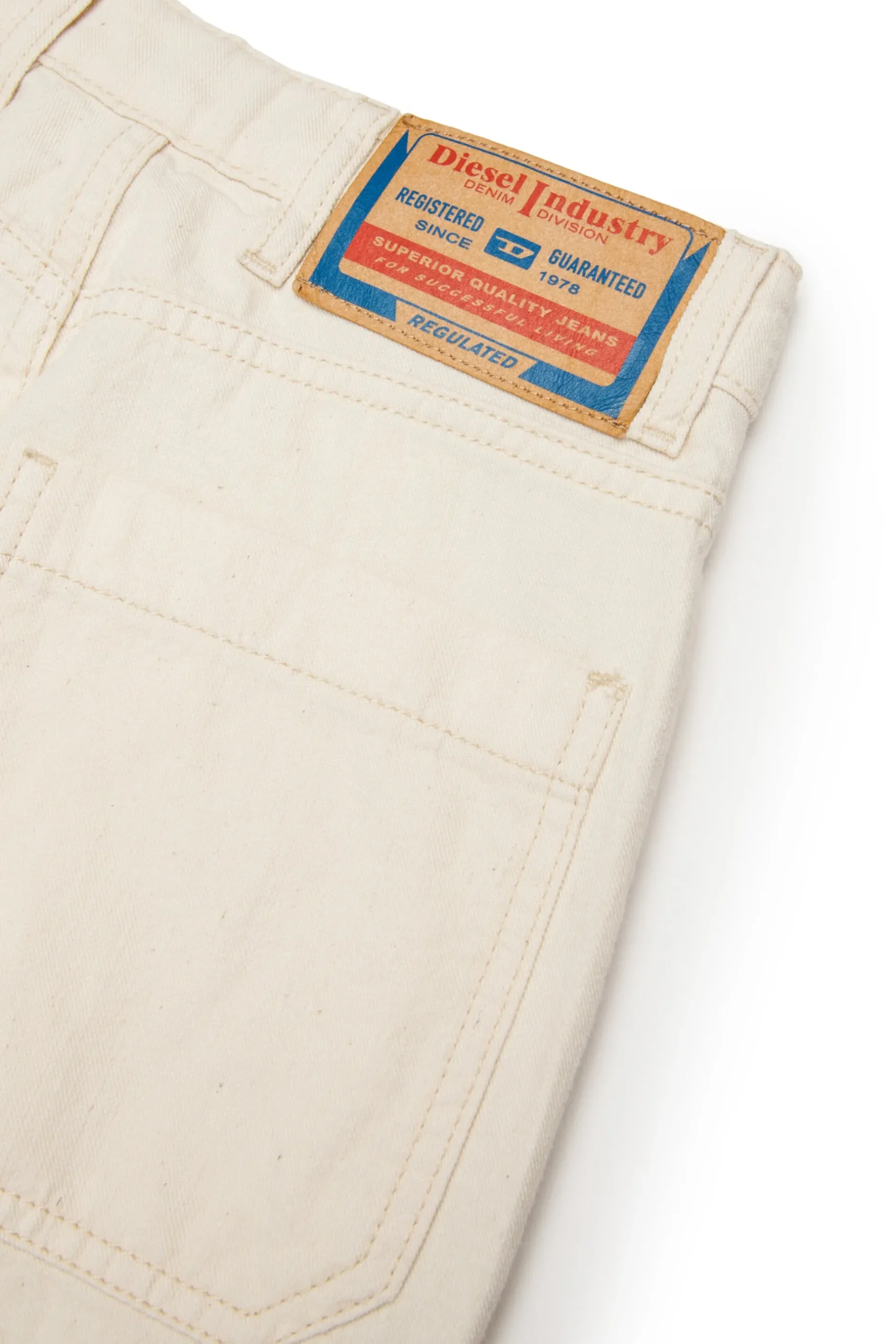DIESEL Jeans straight cargo in misto lino - D-Argjx | Bambino Jeans | Denim-Mania