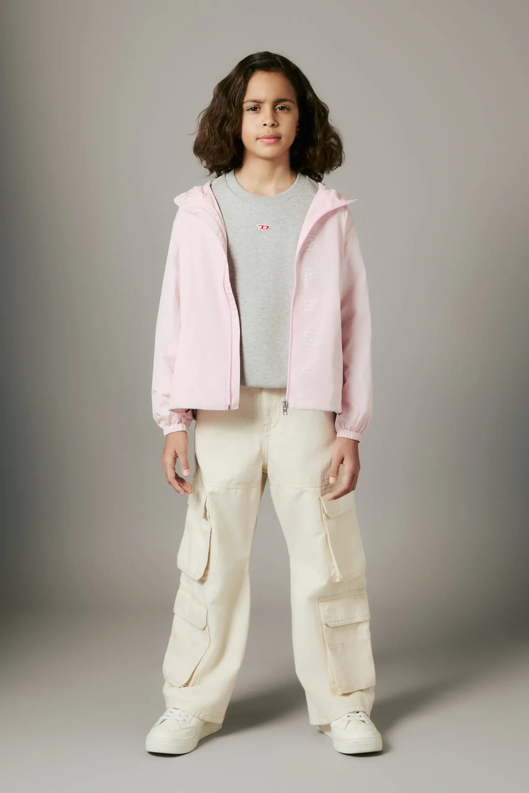 DIESEL Jeans straight cargo in misto lino - D-Argjx | Bambino Jeans | Denim-Mania