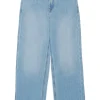 DIESEL Jeans straight chiaro con maxi patch - 2001 D-Macro | Bambino Oval D By Diesel | Oval D By Diesel