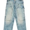 DSQUARED2 Jeans straight effetto marmorizzato - Loose | Bambino Denim-Mania | Denim-Mania