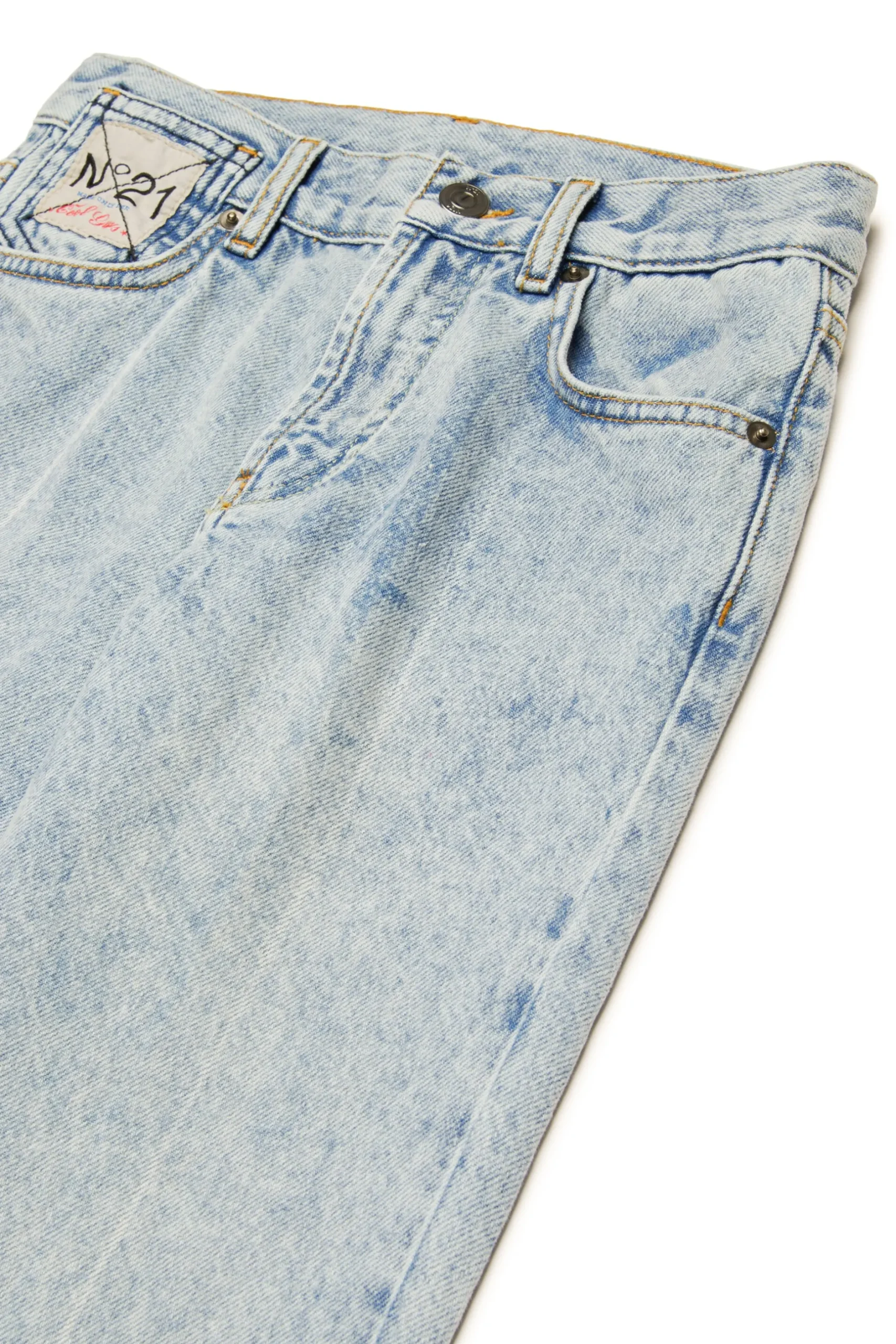 N°21 Jeans straight effetto marmorizzato | Bambino Jeans | Denim-Mania