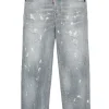 DSQUARED2 Jeans straight con color spots - 642 | Bambino Jeans | Denim-Mania