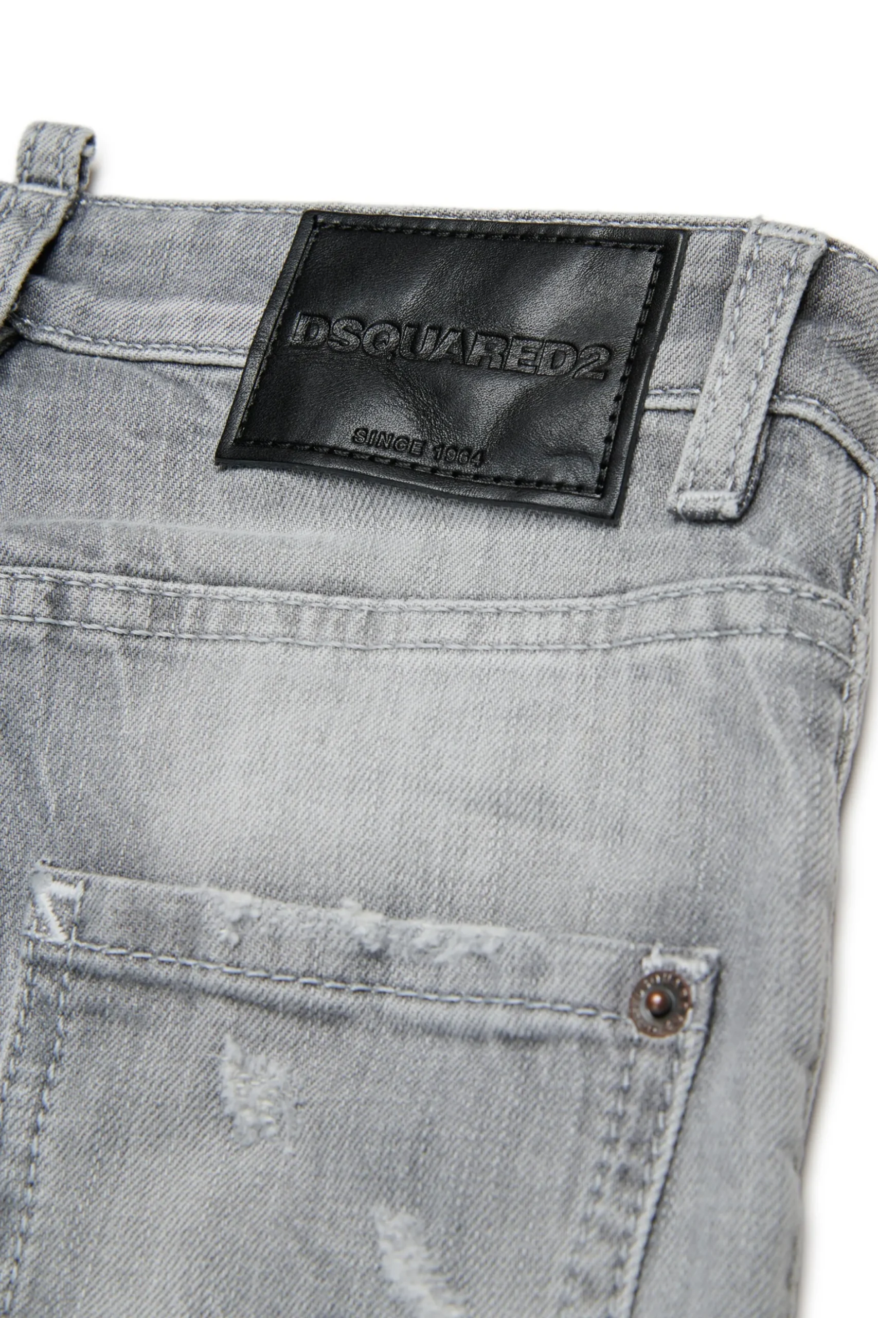 DSQUARED2 Jeans straight con color spots - 642 | Bambino Jeans | Denim-Mania