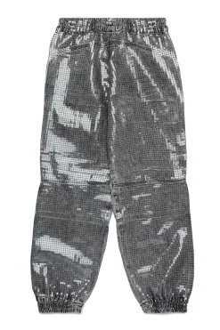 DIESEL Jeans straight nero con paillettes - Pmirt | Jeans
