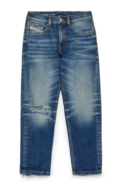 DIESEL Jeans straight scuro con strappi - 2010 | Bambino Denim-Mania | Denim-Mania